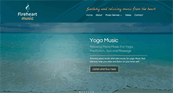 Desktop Screenshot of fireheartmusic.com